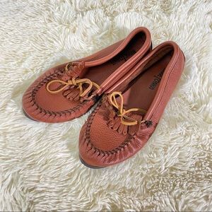 Minnetonka Kilty Moccasins